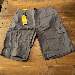 Stanley Charcoal Cargo Shorts for Men